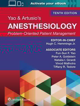 Yao & Artusio's Anesthesiology (10th edition)