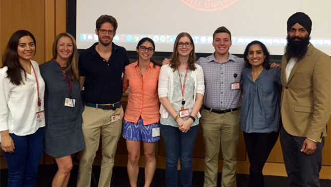 Department of Anesthesiology members volunteer their time with Weill Cornell's Center for Human Rights.