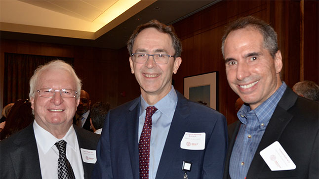 Drs. Louis Maggio, Hugh Hemmings and Howard Koff are among those honored for their service.