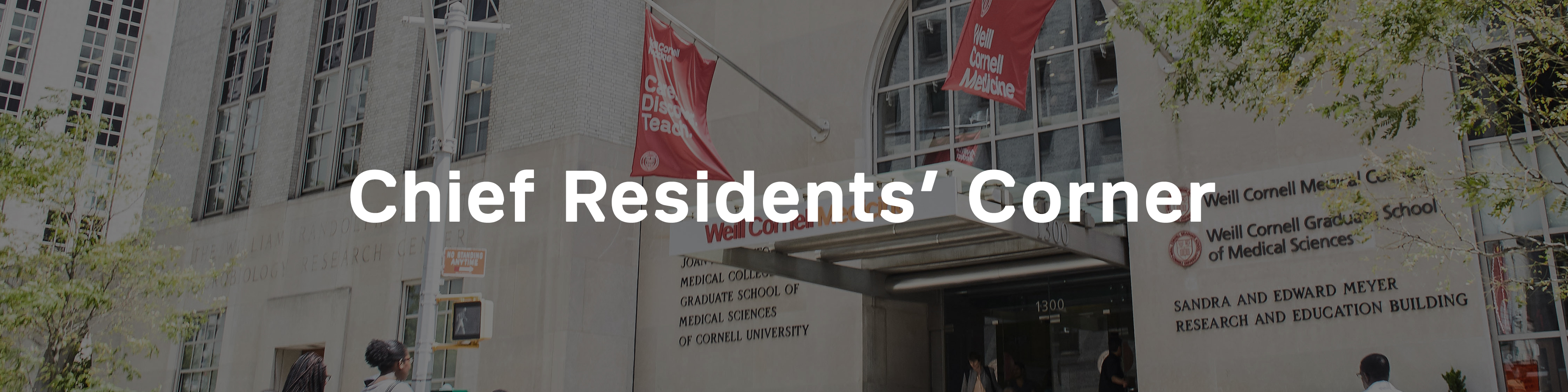 Chief Residents' Corner