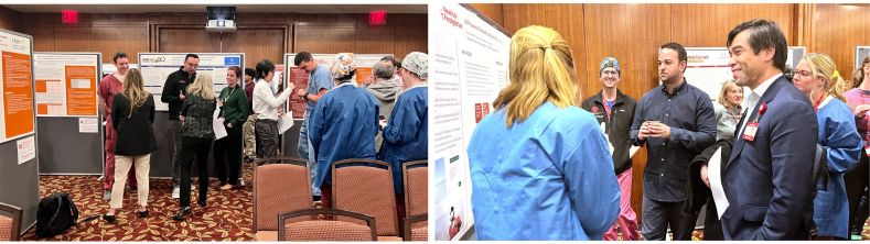 Scenes from the Resident Research Expo