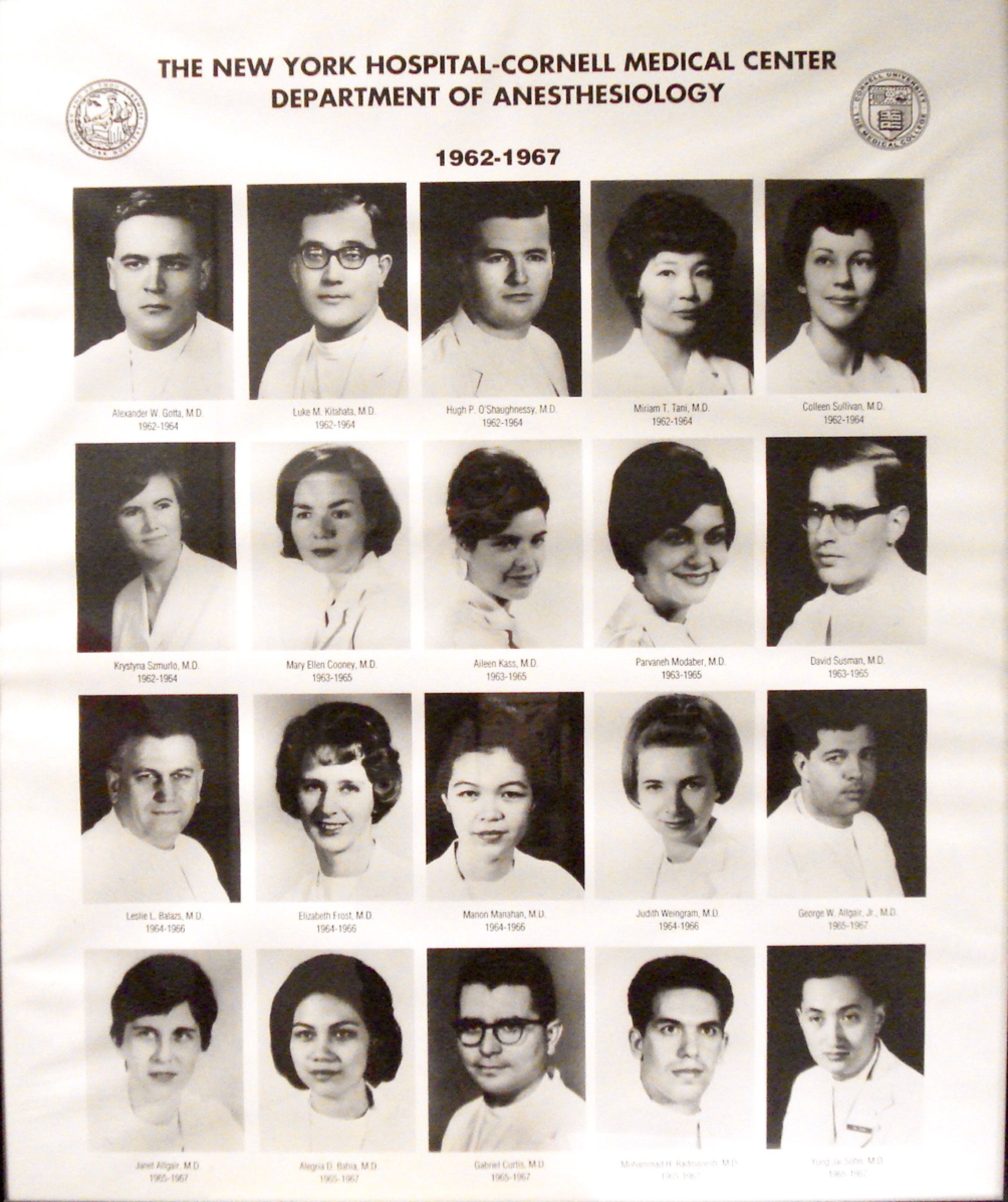 Residents from Class 1962-1967