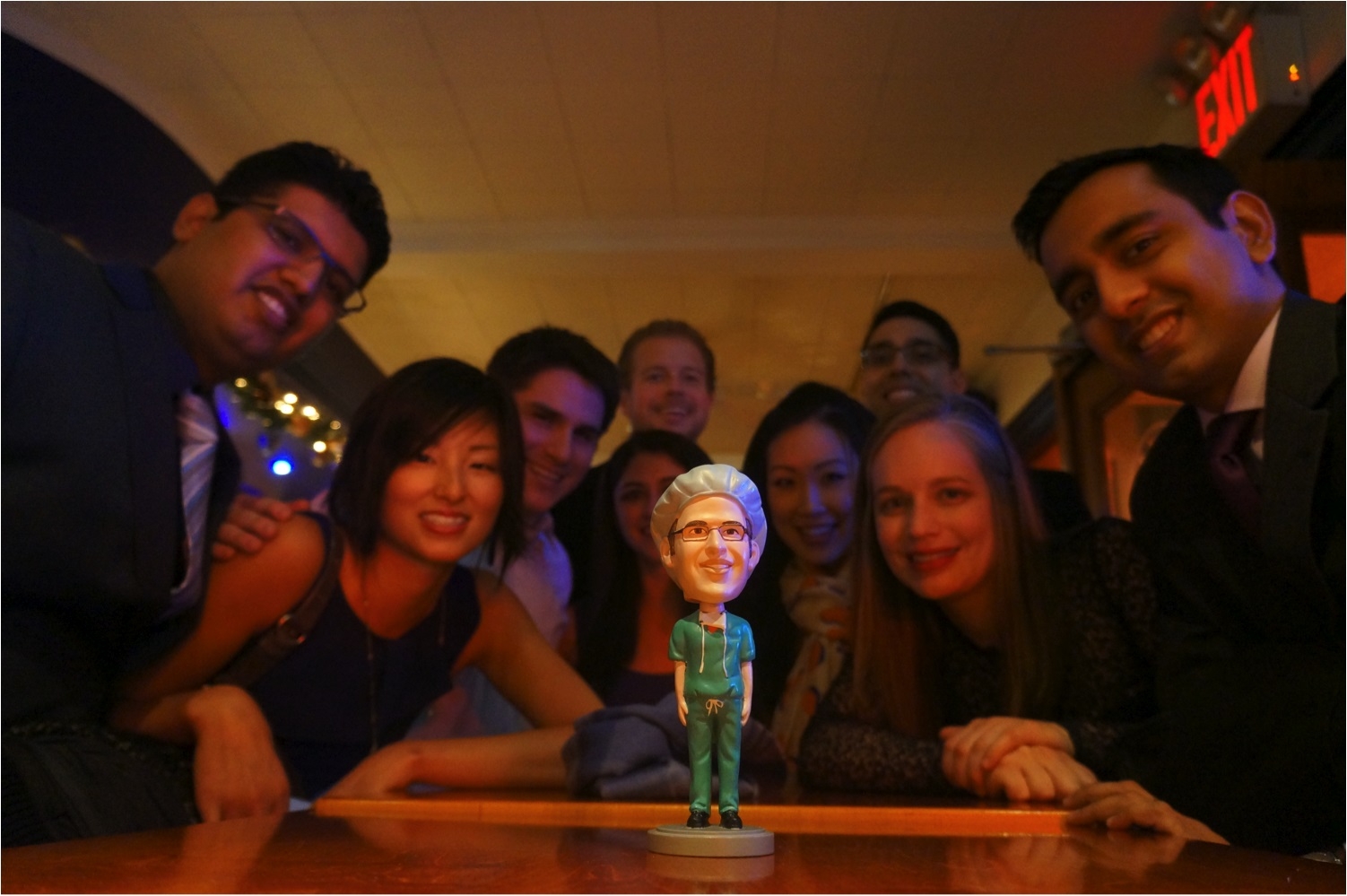 Brumberger bobblehead residents