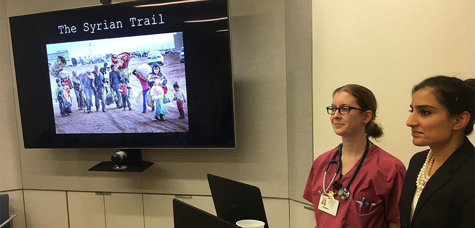 From left: Drs. Melanie Witte and Gunisha Kaur