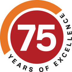 75th Anniversary logo