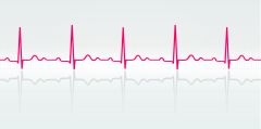 Vector illustration of normal human electrocardiogram. Credit: Shutterstock
